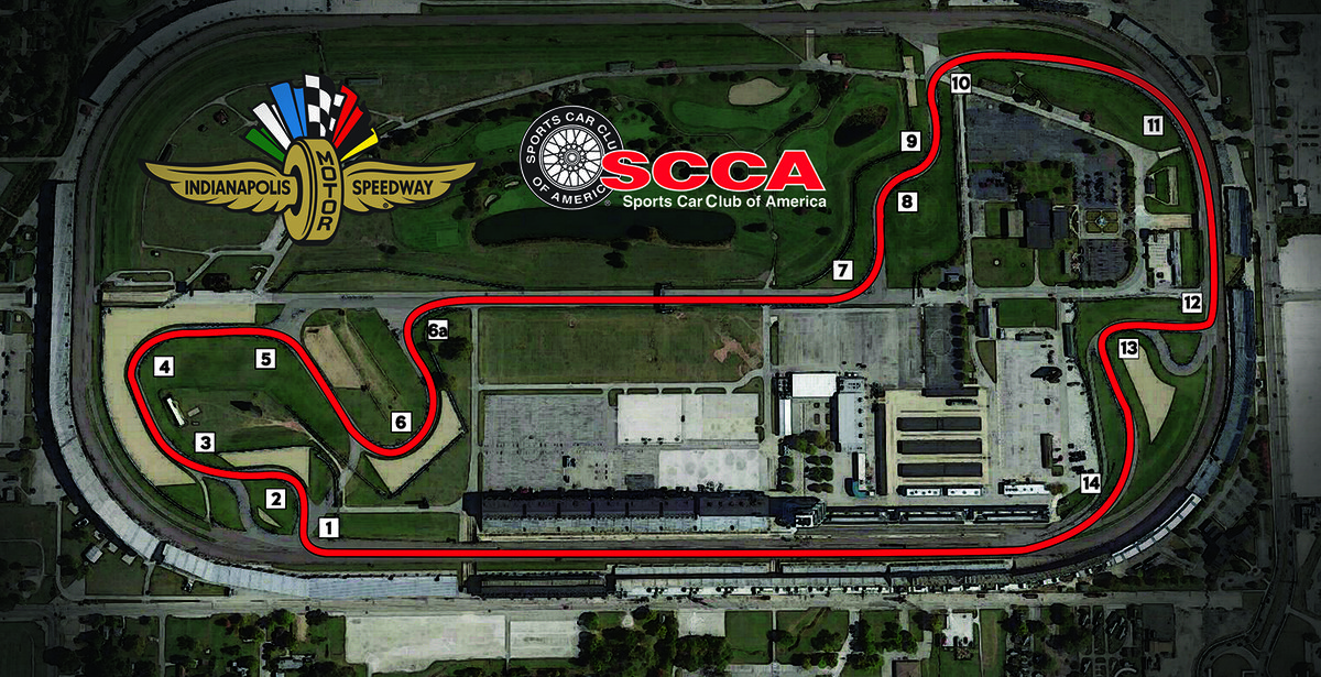 Indianapolis SCCA Runoffs Course Layout Revealed